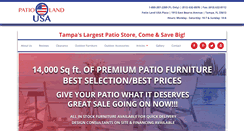Desktop Screenshot of patiolandusa.com